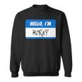 Hello I'm Horny Adult Humor Sweatshirt