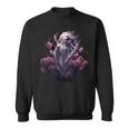 Hells Queen Rose Snake The Magical Gothic Skeleton Witch Sweatshirt