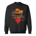 Howdy Cowboy Cowgirl Western Country Rodeo Howdy Men Boys Sweatshirt