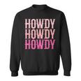 Howdy Cute Country Western Southern Cowgirl Rodeos Sweatshirt