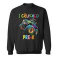 I Crushed Pre-K Graduation Boys Monster Truck Sweatshirt