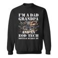 Im A Dad Grandpa And An Eod Tech Nothing Scares Me Sweatshirt