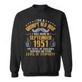 Im A Grumpy Old Man I Was Born In September 1951 Birthday Sweatshirt