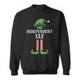 Independent Elf Matching Family Group Christmas Party Sweatshirt