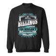 It's A Billings Thing You Wouldn't Understand Name Vintage Sweatshirt