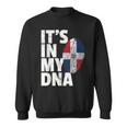 It's In My Dna Dominican Republic Flag Christmas Sweatshirt