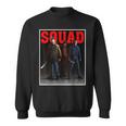 Jason Squad Halloween Horror Funny Scary Distressed Costume Halloween Funny Gifts Sweatshirt