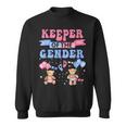Keeper Of The Gender Reveal Baby Bear Balloons Pink Or Blue Sweatshirt