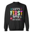 Kids Happy First Day Of 3Rd Grade Welcome Back To School Sweatshirt