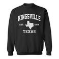 Kingsville Texas Tx Vintage State Athletic Style Sweatshirt