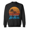 Lake Havasu Sunset Palm Trees Beach Vacation Tourist Gifts Vacation Funny Gifts Sweatshirt