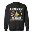 Landed On Planet Kindergarten Astronaut Gamer Space Lover Sweatshirt