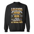 Legend Born July 1929 90Th Birthday 90 Year Old Gift 90Th Birthday Funny Gifts Sweatshirt