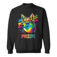 Lgbt Lesbian Gay Pride Swedish Vallhund Dog Sweatshirt