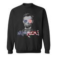 Lincoln Merica 4Th July Or Memorial Day Outift Sweatshirt
