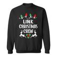 Link Name Gift Christmas Crew Link Sweatshirt