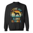 Love My Alano Espanol Or Spanish Bulldog Dog Sweatshirt