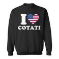 I Love Cotati I Heart Cotati Sweatshirt
