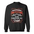 Maynard Blood Runs Through My Veins Family Christmas Sweatshirt