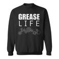 Mechanic Grease Life Gears For Car Mechanic Dad Sweatshirt