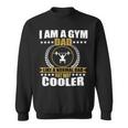 Mens Funny Gym Dad Fitness Workout Quote Men Sweatshirt