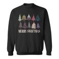 Merry Swiftmas Christmas Trees Xmas Holiday Pajamas Retro Sweatshirt