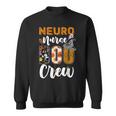 Neuro Nurse Boo Crew Ghost Halloween Nursing Spooky Sweatshirt