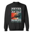 Never Underestimate An Old Man Who Loves Otters With A Otter Sweatshirt