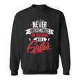Never Underestimate An Old Man With A Guitar Men Gift For Mens Sweatshirt
