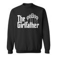 New Dad Gift Baby Girl The Girlfather Baby Girl Reveal Gift Sweatshirt