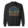 Official Double Digits 10Th Birthday 10 Year Old Vintage Sweatshirt