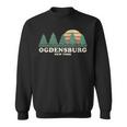 Ogdensburg Ny Vintage Throwback Retro 70S Sweatshirt