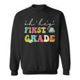 Oh Hey First Grade 1St Grade Team Back School First Day Sweatshirt