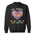 One Thankful School Counselor Hispanic Heritage Month Flags Sweatshirt