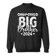 Only Child Crossed Out Big Brother 2024 Pregnancy Announce Sweatshirt