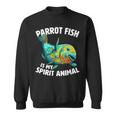 Parrotfish For Global Warming Activist Biologist Sweatshirt