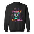 Party Cat Lover Party Animal Cool Cat Pet Lover Sweatshirt