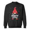 Party Gnome Family Matching Christmas Pajama Sweatshirt
