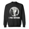 I Pee Outside Camping I Love Peeing Outside For Men Sweatshirt