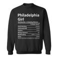 Philadelphia Girl Pa Pennsylvania Funny City Home Roots Gift Sweatshirt