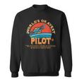 Pilot Worlds Okayest Pilot Design Sweatshirt