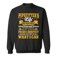 Pipefitter Steamfitter Tradesman Plumber Piping System Sweatshirt