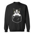 Pocket Boston Terrier Sweatshirt