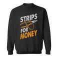 Powerline Electrical Dad Electricians Gift Strips For Money Sweatshirt