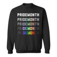 Pride Month Demon Lgbt Gay Pride Month Transgender Lesbian Sweatshirt