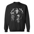 Psychobilly Horror Punk Rock Hr Skeleton Puppets Rock Sweatshirt