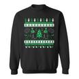 Psychology Ugly Christmas Sweater Brain Neurotransmitter Sweatshirt