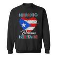 Puerto Rican Hispanic Heritage Boricua Puerto Rico Flag Sweatshirt