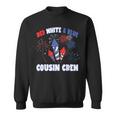 Red White & Blue Cousin Crew Fireworks Usa Flag 4Th Of July Sweatshirt
