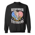 Rememner Our Veterans Us Flag For Veteran Day Sweatshirt
